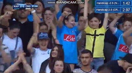 Jose Callejon Goal HD - Napoli 2-0 Crotone  Serie A