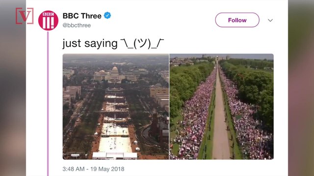 BBC Attacked After Comparing Royal Wedding Crowd Size To Trump's Inauguration Crowd