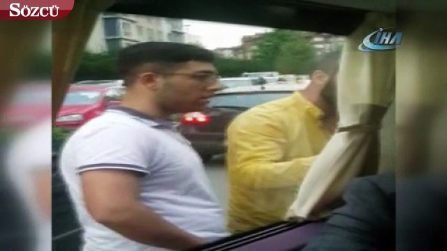 Taksiciler UBER’in etrafını sardı ve tehditler savurdu