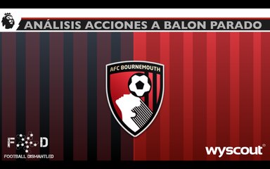Análisis de las Acciones a Balón Parado, AFC Bournemouth. Set-pieces Analysis.