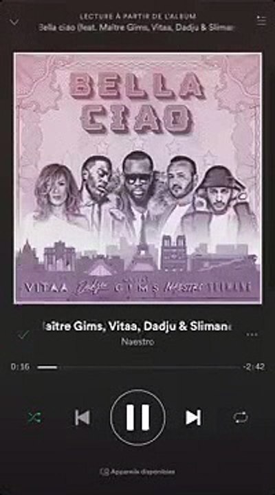 Bella Ciao - Naestro ft Maître Gims - Vitaa - D...