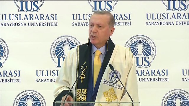 Cumhurbaşkanı Erdoğan: 'Bosna Hersek'in göstermiş olduğu kararlı dayanışmayı asla unutmayacağım' - SARAYBOSNA