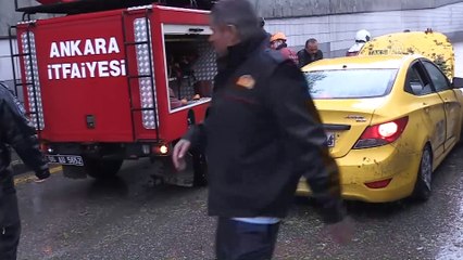 Başkentte kuvvetli sağanak - Akay Kavşağı'nda kurtarma çalışmaları (12) - ANKARA