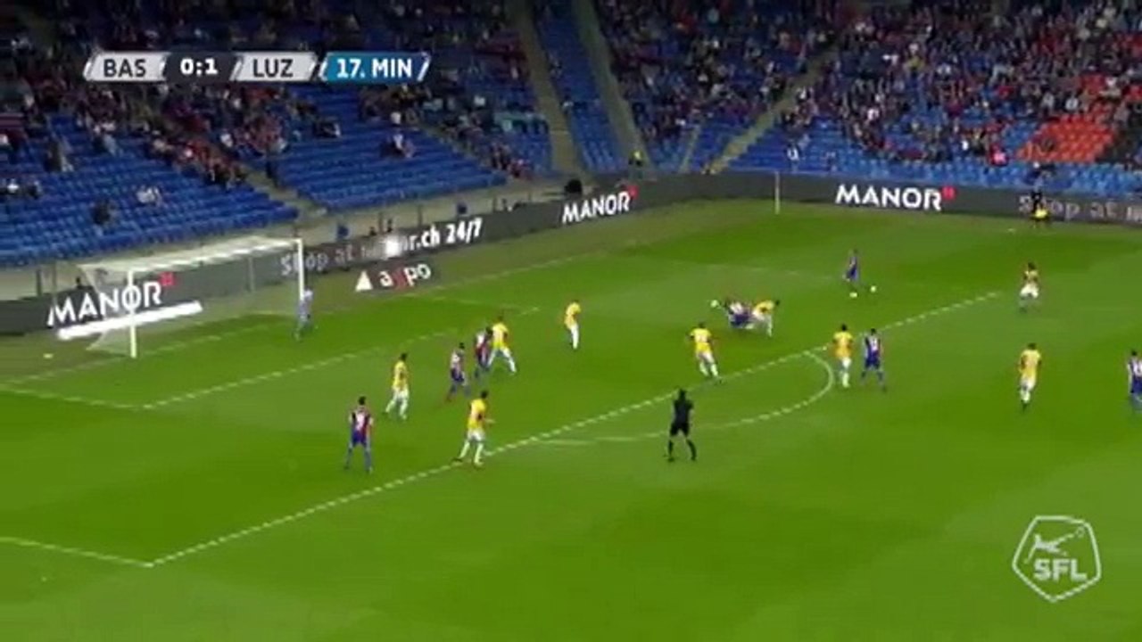 Basel 1:1 Luzern (Switzerland. Super League. 19 May 2018)