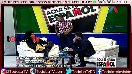 Entrevista Exclusiva  a Liro Shaq- Aquí se habla español  -Video