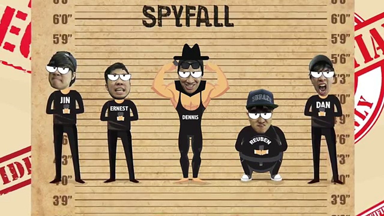 SpyFall Challenge - JinnyboyTV (Featuring Dan Khoo, Dennis Yin and Ernest Ng)