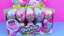 Surprise Shopkins Eggs Toys/ Easter Themed Shopkins Eggs Opening Review