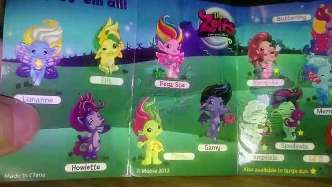 Blind Bag Mystery 061 The Zelfs Lil Zelf Mini Figures by Jennifer Mulkerrin