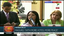 Maduro: with more votes more peace