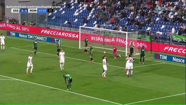 Konstantinos Manolas Goal HD - Sassuolo 0 - 1 AS Roma - 20.05.2018 (Full Replay)