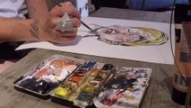 Live Painting - Artist: Clyo Lurati / Music: Les Pralines: Moira Albertalli & Sara Calvanelli
