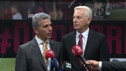 Galatasaray şampiyonluğunu kutluyor - Ali Dürüst - Abdurrahim Albayrak - İSTANBUL