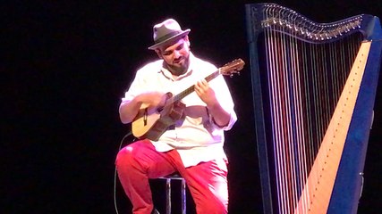 Jorge Glem du World quartet d’Edmar Castañeda au festival Harpes au Max