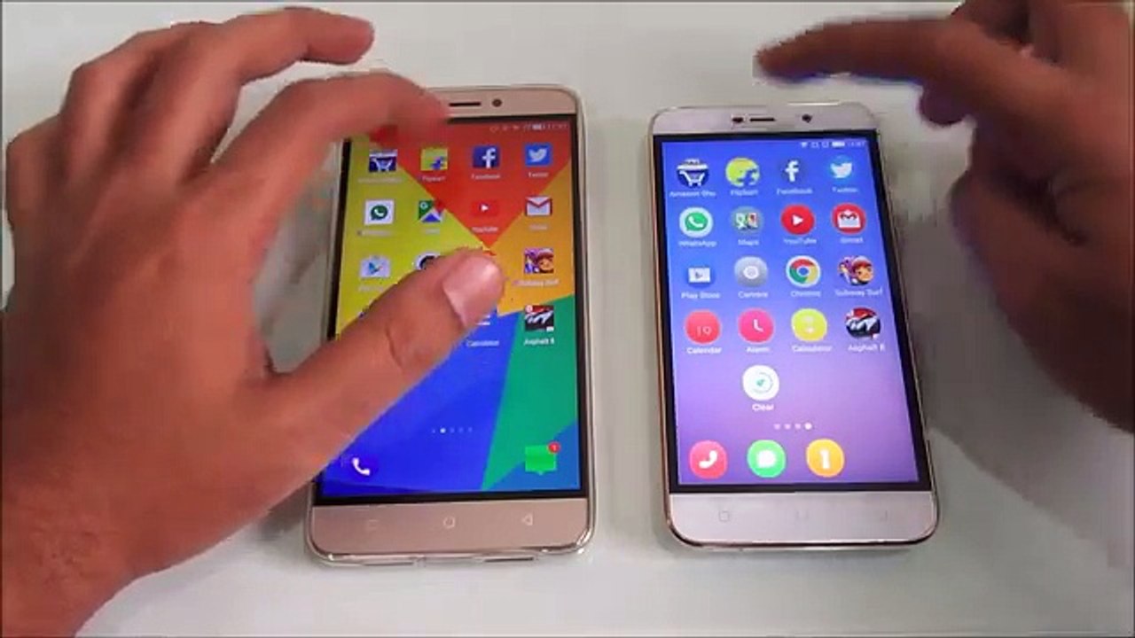 LeTv Le1s vs Coolpad note 3 lite speed test