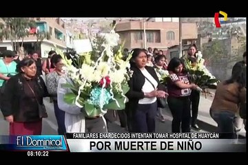 Denuncian que niño murió por falta de atención en hospital de Huaycán