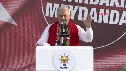 Diyarbakır-Başbakan Binali Yıldırım Büyük Kudüs Mitingi'nde Konuştu-5