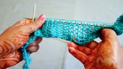 Knitting a Scarf | Easy Knitting # 25