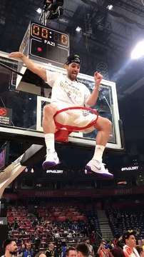 Check Out Facu Campazzo CRAZY Celebration! Fenerbahçe Doğuş 80-85 Real Madrid - 20.05.2018 [HD]