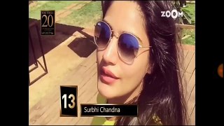 SURBHI CHANDNA | #13 | MOST DESIRABLE TV ACTRESS | 2018