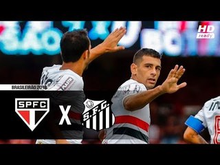 São Paulo 1 x 0 Santos (HD) Melhores Momentos (1º Tempo) Brasileirão 20/05/2018