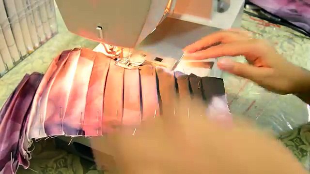 DIY: Pleated Bodice+Circle Skirt Dress (Digital Fabrics Tag)