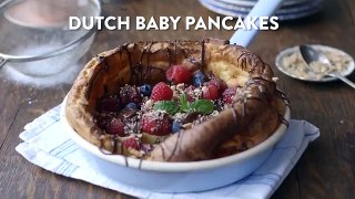 Chocolate Dutch Baby Pancake Recipe- How to make a Dutch Baby!