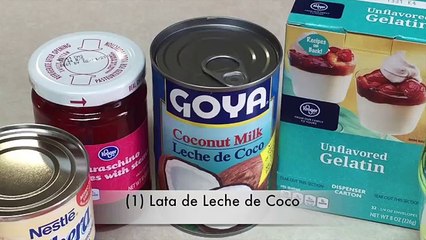 ❤ Gelatina De Coco | Recetas de gelatinas