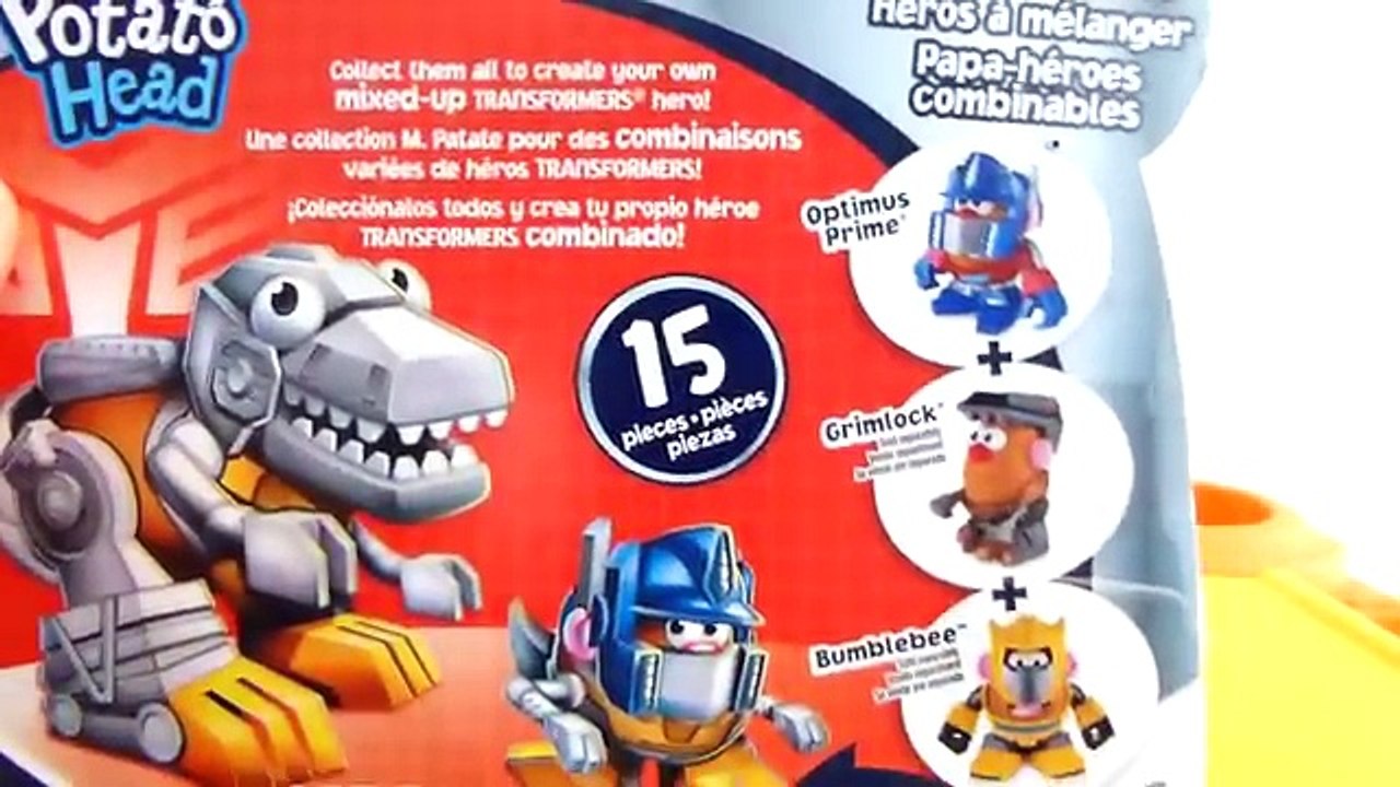 Mr Potato Head Transformers Grimlock y Optimus Prime