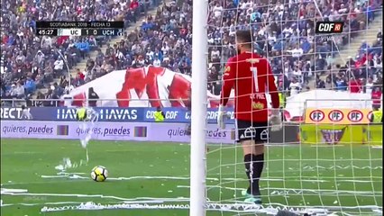 FERNANDO DE PAUL UNIVERSIDAD CATÓLICA 1X1 UNIVERSIDAD DE CHILE CAMPEONATO CHILENO 2018