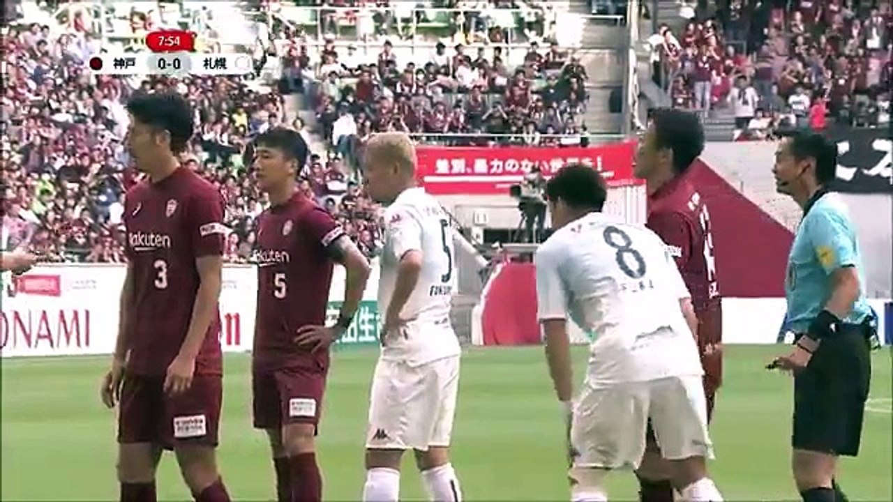 Vissel Kobe 1:0 Consadole Sapporo (Japan. J League. 20 May 2018)