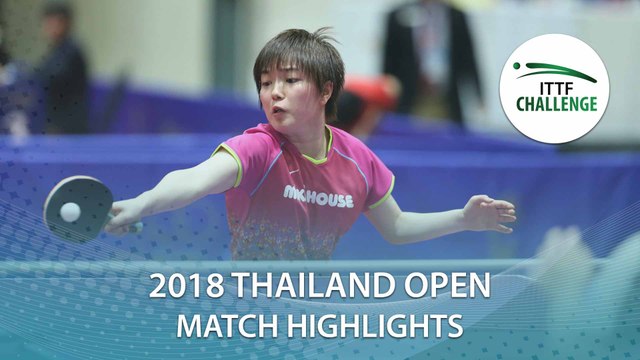 2018 Thailand Open Highlights | Saki Shibata vs Tamolwan Khetkhuan (U21-Final)
