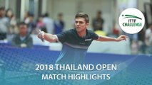 2018 Thailand Open Highlights | Kirill Gerassimenko vs Fedor Kuzmin (R16)