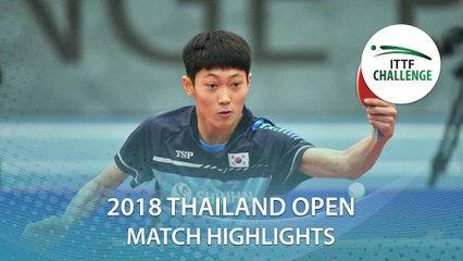 2018 Thailand Open Highlights | Cho Daeseong vs Sathiyan Gnanasekaran (R32)