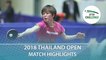 2018 Thailand Open Highlights | Saki Shibata vs Orawan Paranang (U21-R32)