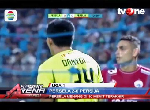 Dibantu Gol Kontroversial, Persela Tundukkan Persija