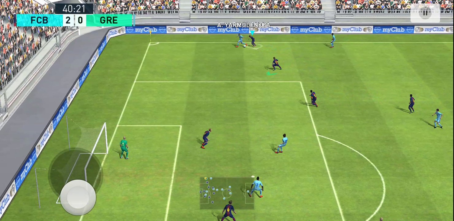 PES 2018 PRO EVOLUTION SOCCER IOS Android Gameplay HD #4