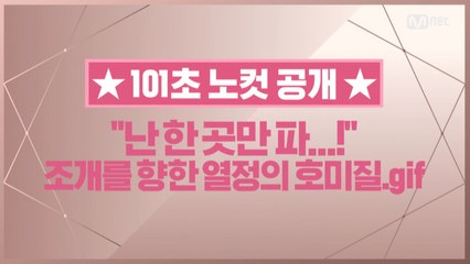 [101초 노컷] '난 한 곳만 파..!' 조개를 향한 열정의 호미질_배진영