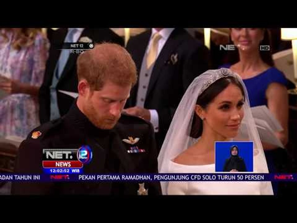 Pernikahan Pangeran Harry & Meghan Curi Perhatian Dunia NET12