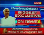 Former PM H. D. Deve Gowda speaks exclusively to NewsX over H D Kumaraswamy's sworn in