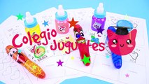 Cómo hacer jugos para muñecas con aromas frutales • Comida de Juguete • Colegio de Juguetes