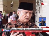 Kontroversi 200 Nama Mubalig