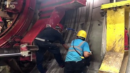 Hầm metro thứ 2 ở Sài Gòn sắp hoàn thành