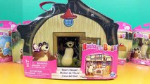 Masha And The Bear Toys Masha Gives Bear Teddy Bear Stuffed Animal And Goes Ice Skating