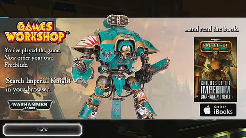 Warhammer 40 000 Freeblade Iphone Gameplay Walkthrough Part 3 Video Dailymotion