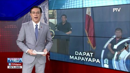 Pres. #Duterte: Alegria oil field, magbubukas ng maraming oportunidad