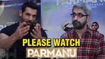 John Abraham Promotes His Film Parmanu With Director Abhishek Sharma