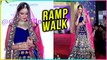 Yuvika Chaudhary Looks Stunning In A BRIDAL AVATAR | Ramp Walk