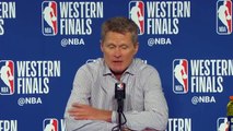Steve Kerr Postgame Interview / Warriors vs Rockets Game 3