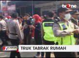 Polisi Olah TKP Kecelalaan Truk Maut Bumiayu