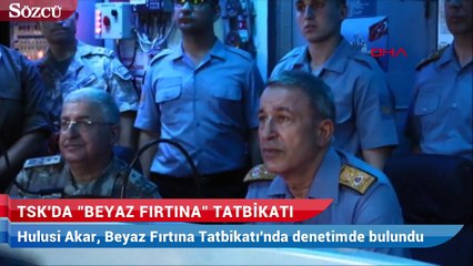 TSK'da beyaz fırtına tatbikatı